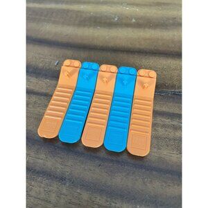 Lego Human Tool Brick and Axle Separator Turquoise & Orange Lot